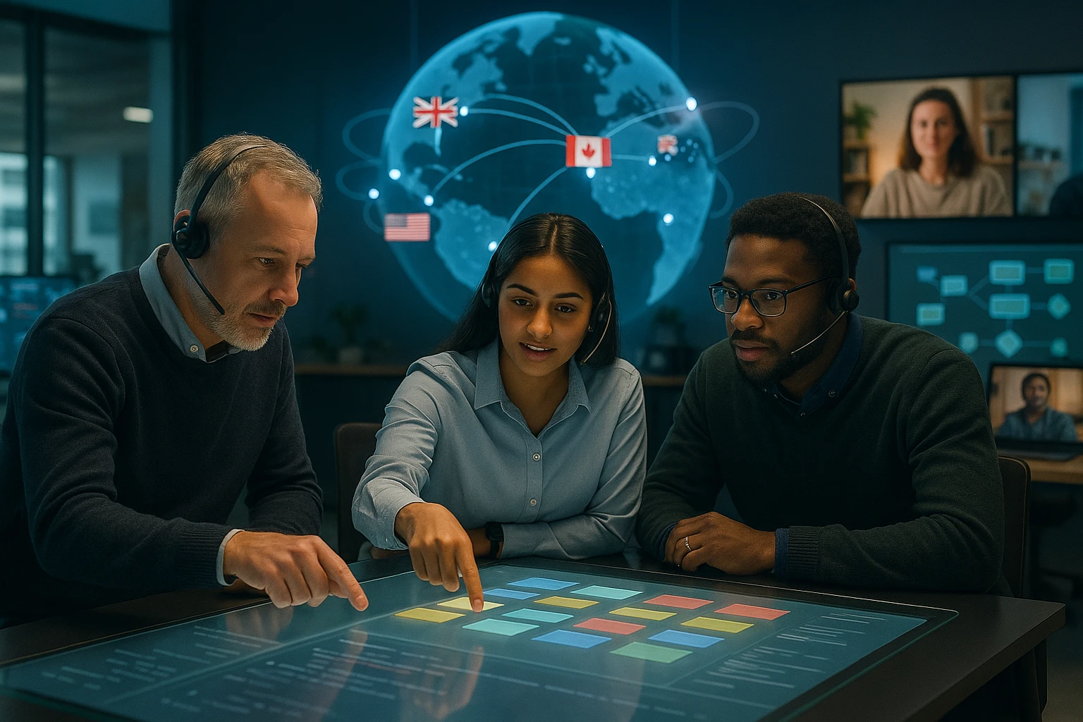 Collaborating in Global IT Teams Using English