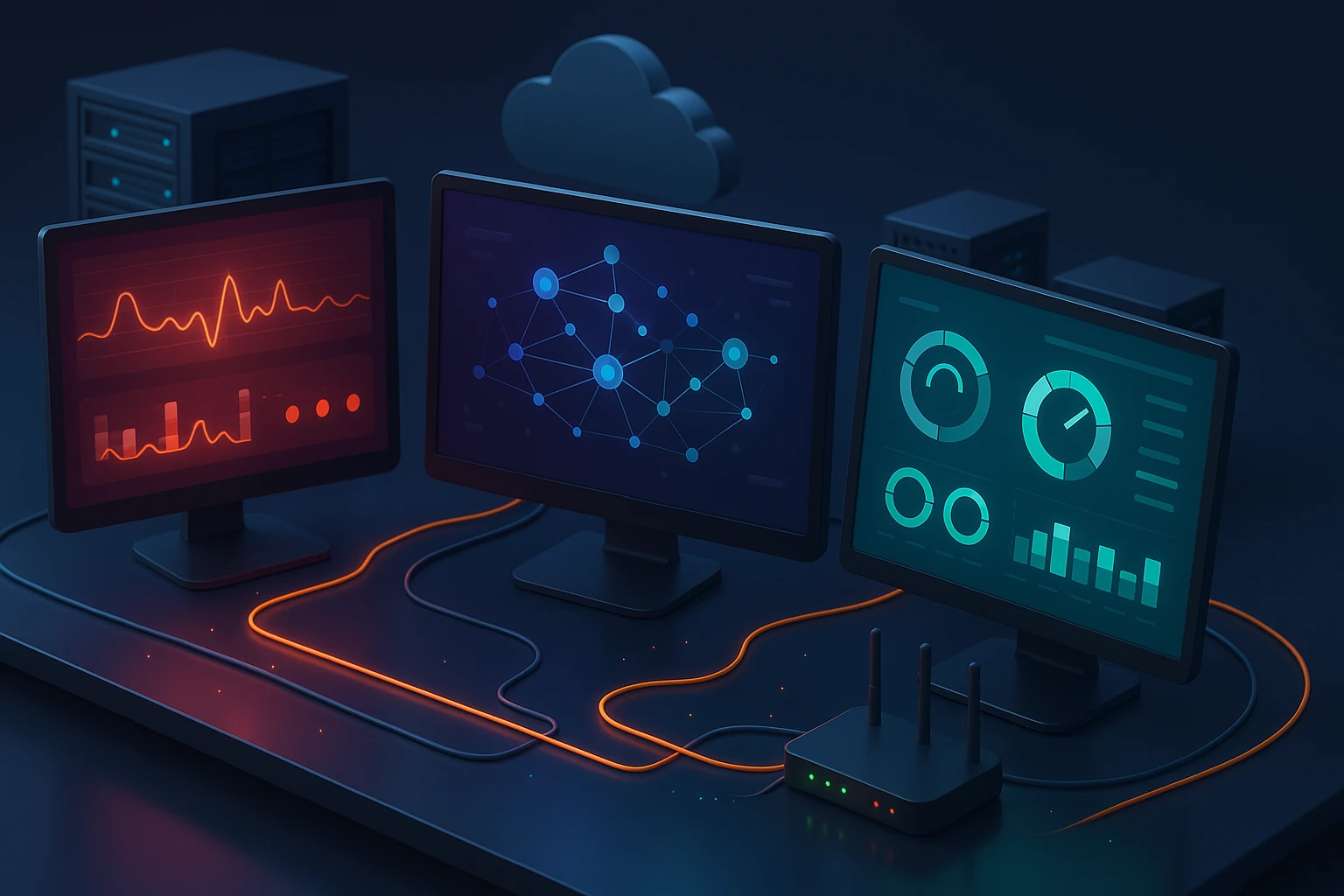 Network Monitoring Tools: Zabbix, Nagios, and PRTG